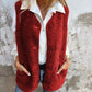 🎁 Kerstuitverkoop 49% KORTING 🔥 Dames Herfst Knop-down Korte Warme Vest