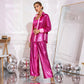💕2025 HETE VERKOOP💐Paillettenblazer en wijde broek voor dames (set van 3 stuks)