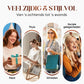 💕2025 HETE VERKOOP💐Paillettenblazer en wijde broek voor dames (set van 3 stuks)