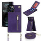 Crossbody Portemonneehoesje Voor iPhone Met Kaarthouder