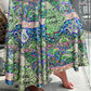 Modieus rokje met bloemenprint en hoge taille voor vrouwen