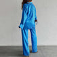 Dames luipaardprint tweedelig set