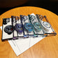 Gyroscoop Transparante Telefoonhoes Met Magnetische Standaard voor Samsung S22/S23/S24