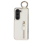 Elegant PU lederen portemonnee telefoonhoesje voor Samsung met ringgesp