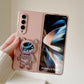 Schattig Astronautenhoesje voor Galaxy Z Fold Series