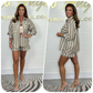 Dames Zomerse Casual Gestreepte 2-Delige Set