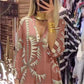 Vintage kokosboomprintjurk voor dames met 3/4 mouw en split zoom