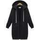 🥳Laatste dag uitverkoop 50% korting🔥Casual fleece hoodies met ritssluiting voor dames