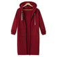 🥳Laatste dag uitverkoop 50% korting🔥Casual fleece hoodies met ritssluiting voor dames