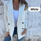 🌷 Nieuwe herfstcollectie - 54% KORTING 🌸 Modieuze effen blazer met lange mouwen - Warm & stijlvol