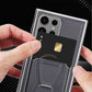 Nep Leren Magneet Telefoonhoesje voor Samsung Galaxy