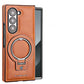 Premium PU-leer magnetische hoes met standaard voor Samsung Fold 3/4/5/6