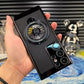 Stijlvolle Telefoonhoes met Warmteafvoer en Gyroscoop Magnetische Houder voor Samsung S24-21, Note20