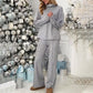 Dames Casual Losse Gebreide 2-Delige Set
