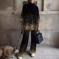 Top met hoge hals en losse broek voor dames