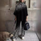 Top met hoge hals en losse broek voor dames