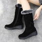Dames sneeuwlaarzen met zachte, antislip bescherming