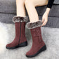 Dames sneeuwlaarzen met zachte, antislip bescherming