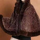 ❄️Winter Aanbiedingen❄️ Elegante Warme Pailletten Dames Shawl