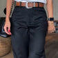 Casual rechte blazerbroek met hoge taille voor dames