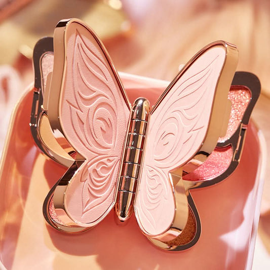 6 kleuren Lucky Butterfly oogschaduw