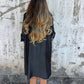 Casual denim kapseljurk voor dames