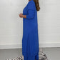 Dames Loose Split Long Top en Broek 2-Delige Set