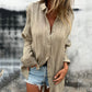 🥰Beperkte uitverkoop 20% KORTING💖Oversized linnen overhemd met knopen voor dames