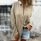 🥰Beperkte uitverkoop 20% KORTING💖Oversized linnen overhemd met knopen voor dames