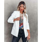 💐Langermouwde blazer met een slank model