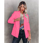 💐Langermouwde blazer met een slank model