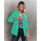 💐Langermouwde blazer met een slank model