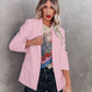 💐Langermouwde blazer met een slank model