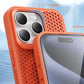 Honingraat Matrix Koeling Magnetisch Telefoon Hoesje Voor iPhone