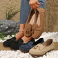 Dames comfortabele vintage loafers