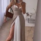 💕Mouwloze, lange geplooide jurk met kleurvlakken voor dames