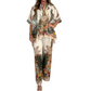 Modieuze tweedelige set met print voor dames