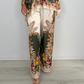 Modieuze tweedelige set met print voor dames