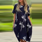 Casual losse fit damesjurk voor dames