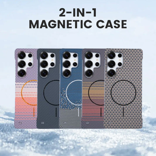 🔥Hete verkoop💥50%OFF）🔥Naked-Device voelt magnetisch geval voor Galaxy S23/S24/S25