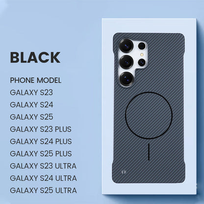 🔥Hete verkoop💥50%OFF）🔥Naked-Device voelt magnetisch geval voor Galaxy S23/S24/S25