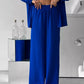 Elegante vrouwelijke set bestaande uit shirt en broek
