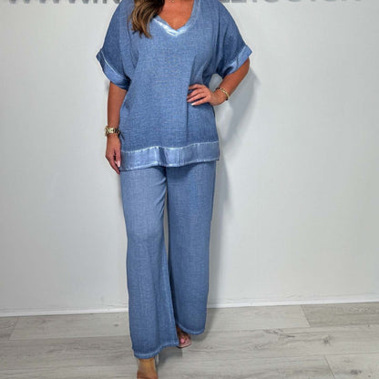 Losse casual 2-delige set