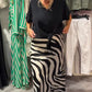 🚚Gratis thuisbezorging✨VCasual dames blouse met knopen en midirok