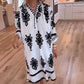 Verfijnde oversized shirtjurk met decolleté