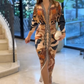 ⏳Tijd beperkt special⏰slim V-hals & split Hem Maxi Dress👗
