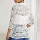 Dames elegante pure kant details over blazer