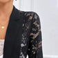 Dames elegante pure kant details over blazer
