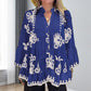 🔥2024 Hete verkoop🌷Top met ruches in boho-stijl voor dames
