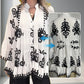 🔥2024 Hete verkoop🌷Top met ruches in boho-stijl voor dames